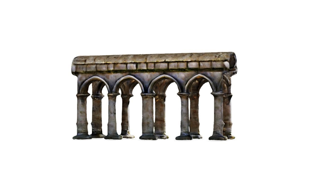 Old World Structure Artifact 3D model_1