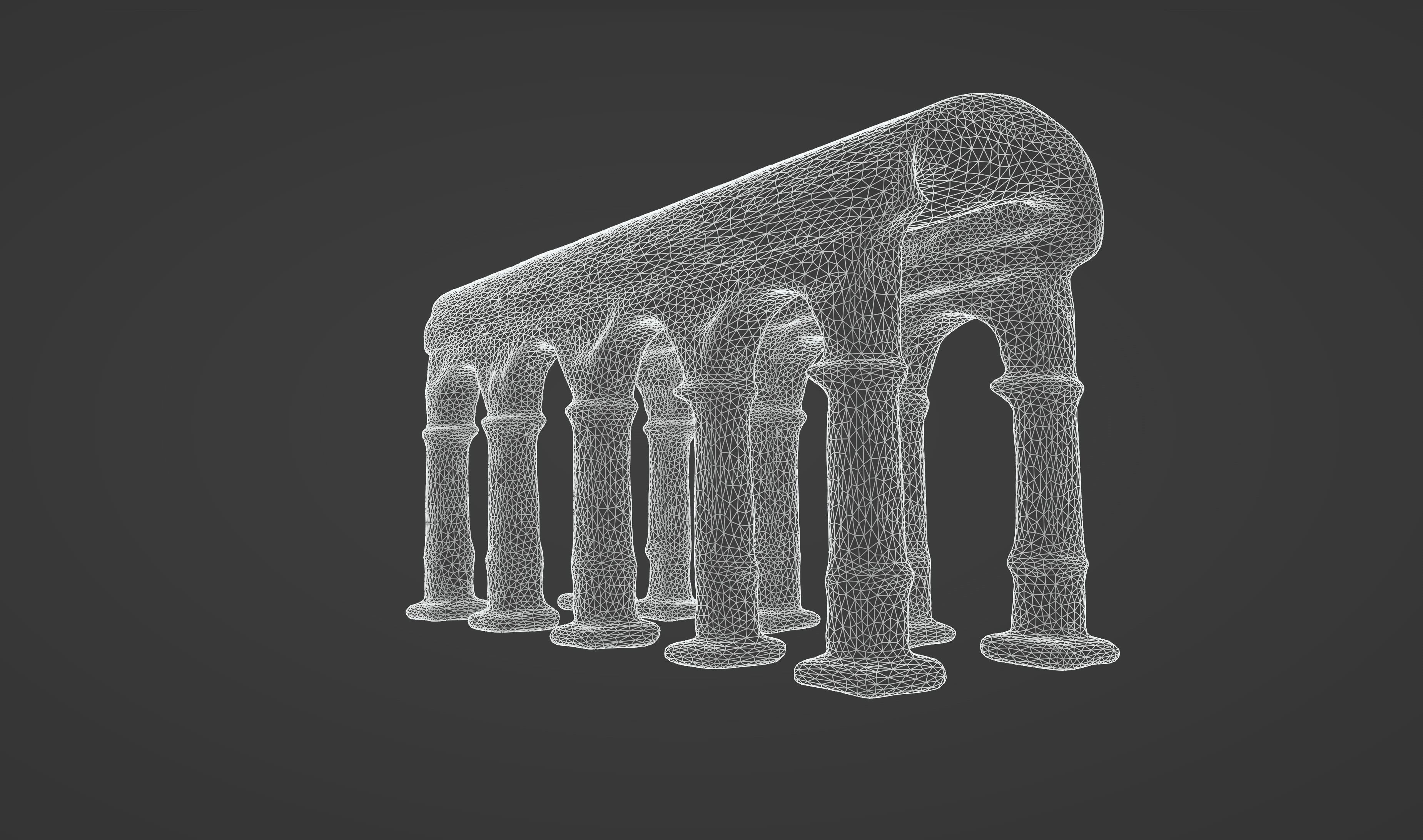 Old World Structure Artifact 3D model_14