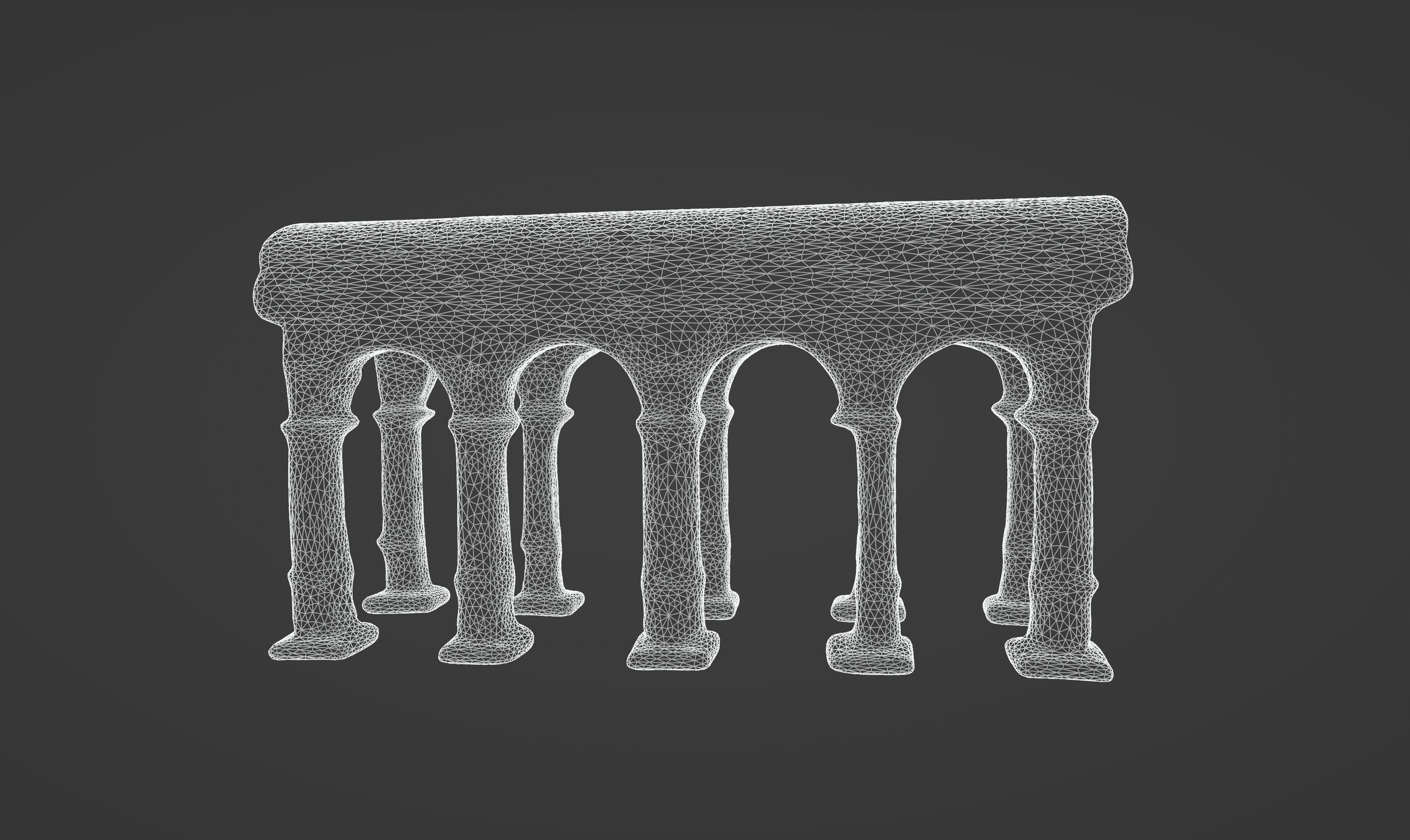 Old World Structure Artifact 3D model_13
