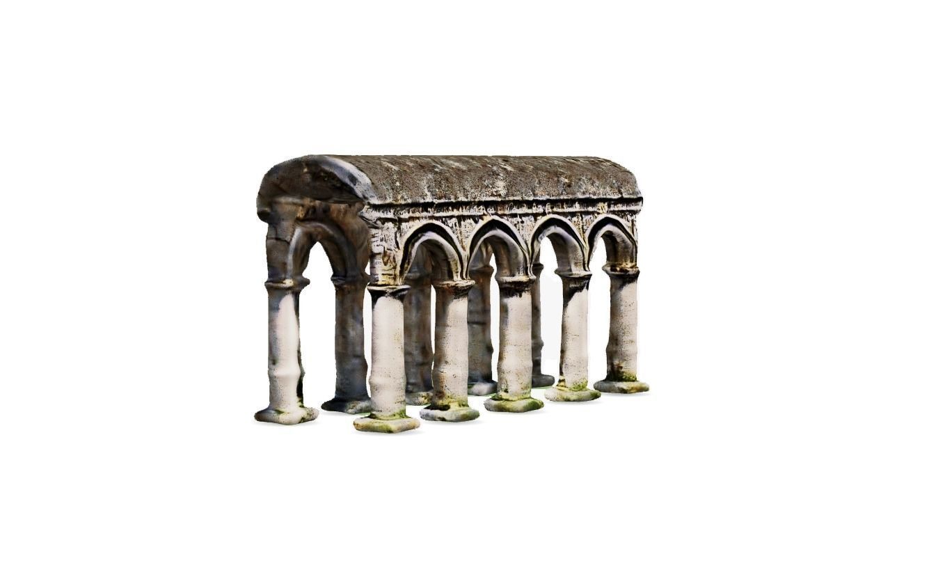 Old World Structure Artifact 3D model_3