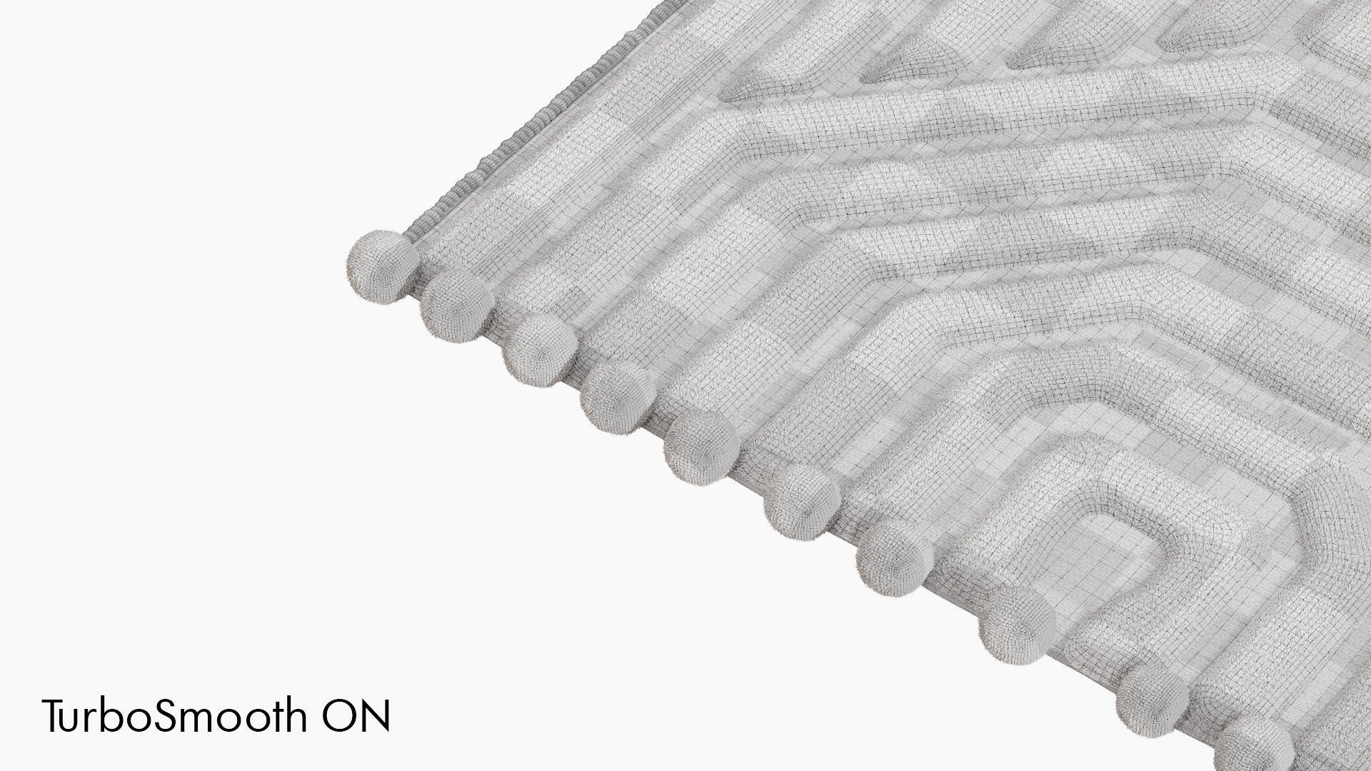 Childrens carpet Ponponi 3D model_5