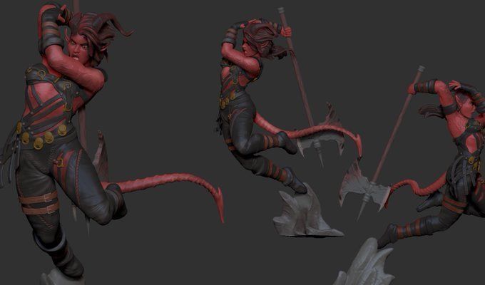 Karlach Baldurs GAte 3 3D print model_2