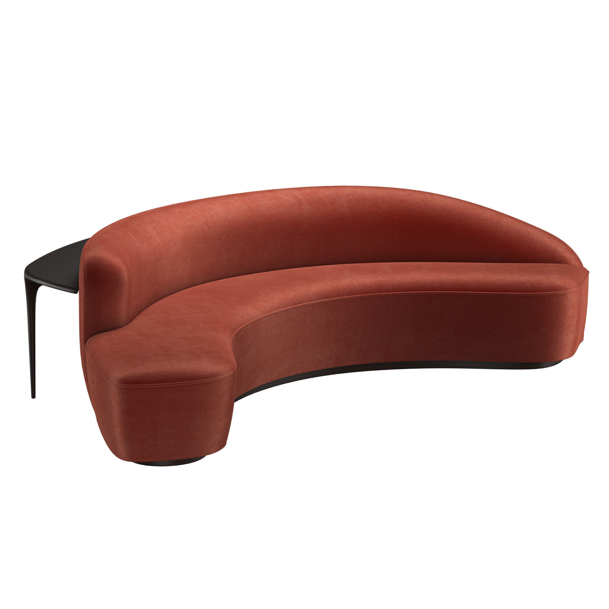 Sculpted Sofa Table 9011 3D model_1