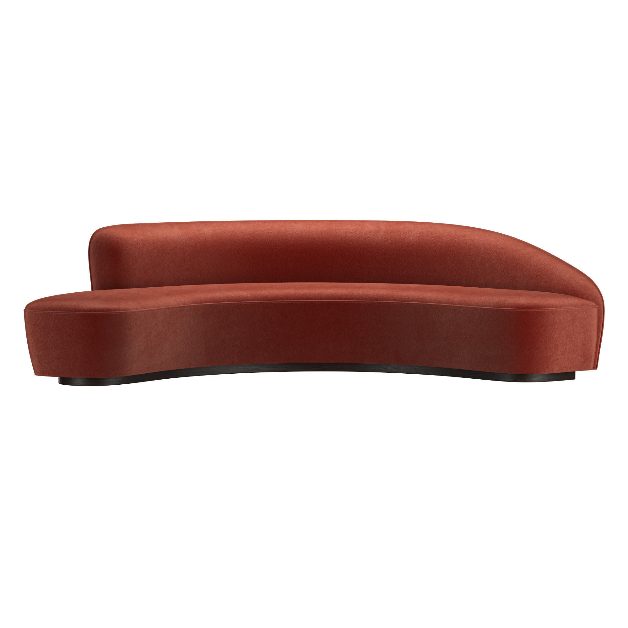 Sculpted Sofa Table 9011 3D model_2