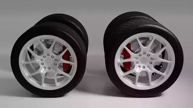 Wheels 3D model