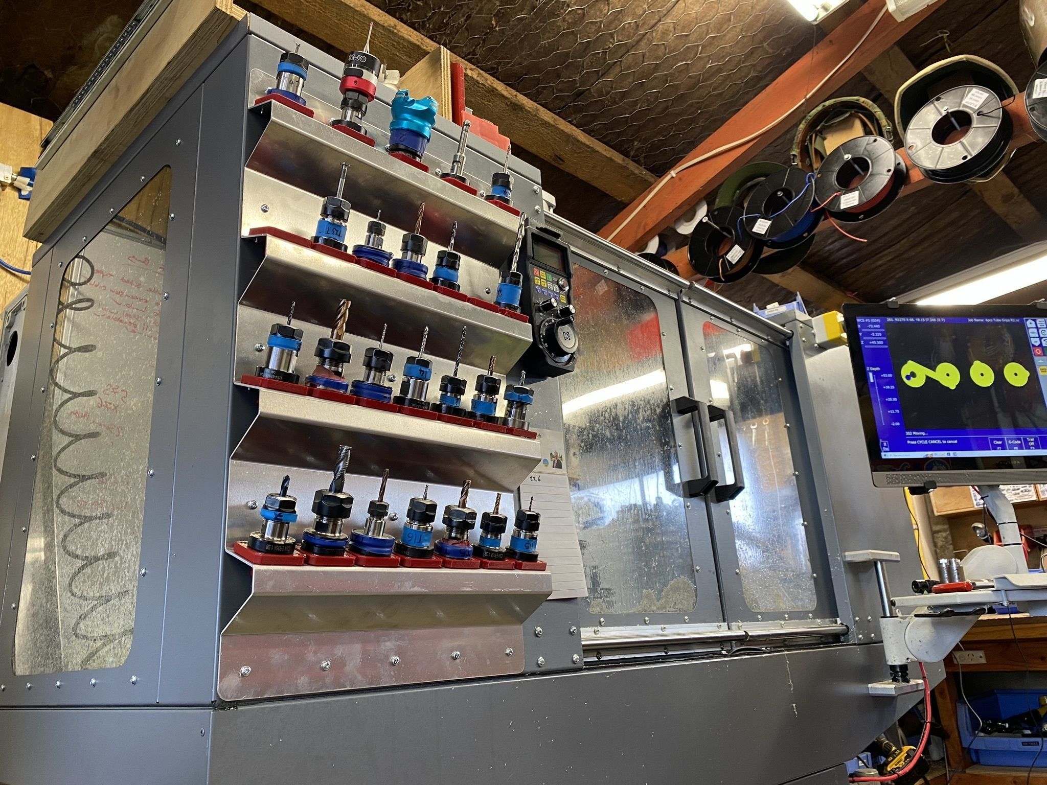 Tool Rack for Tormach TTS Style of Tools 3D print model_1