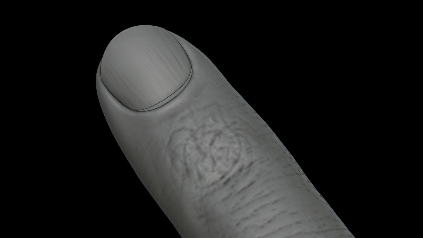 3D PRINTABLE SEVERED FINGER 3D print model_6