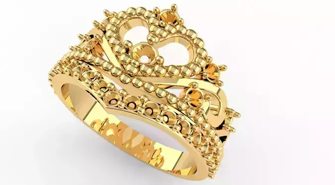 CROWN RING ANILLO CORONA