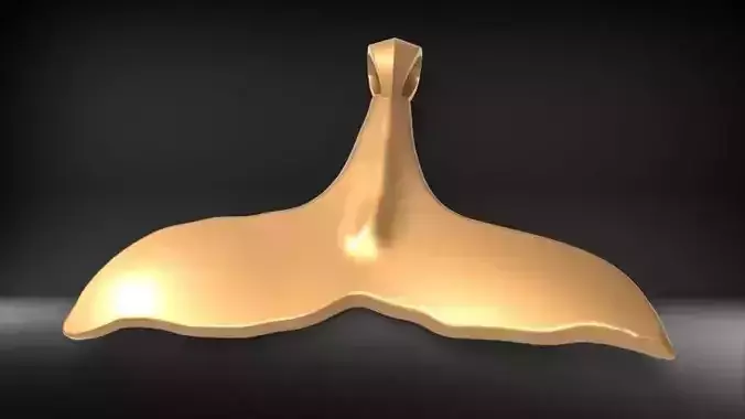 Dolphin Whale Tail Pendant Necklace Charm Jewelry