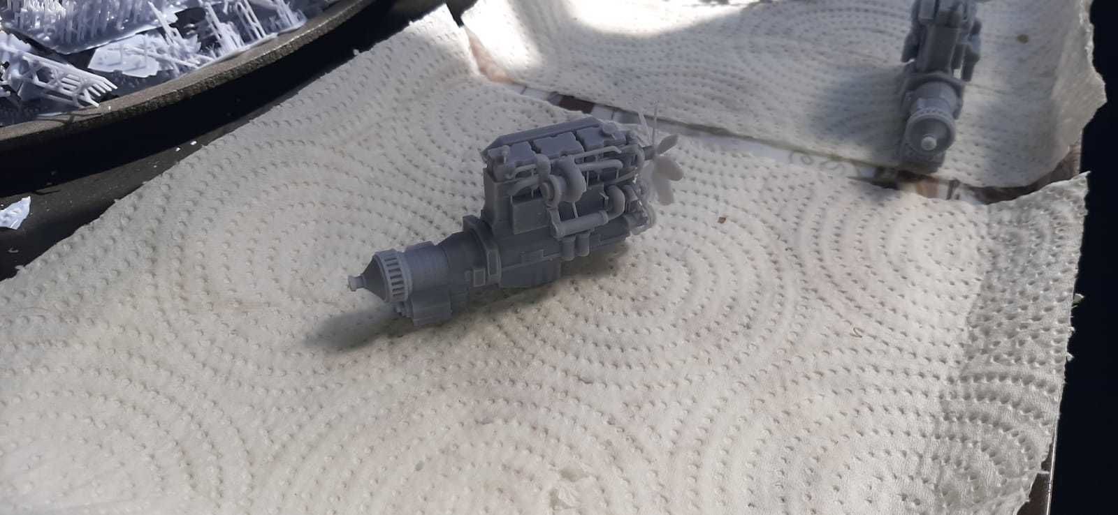 Motor Cummins 3D print model_5