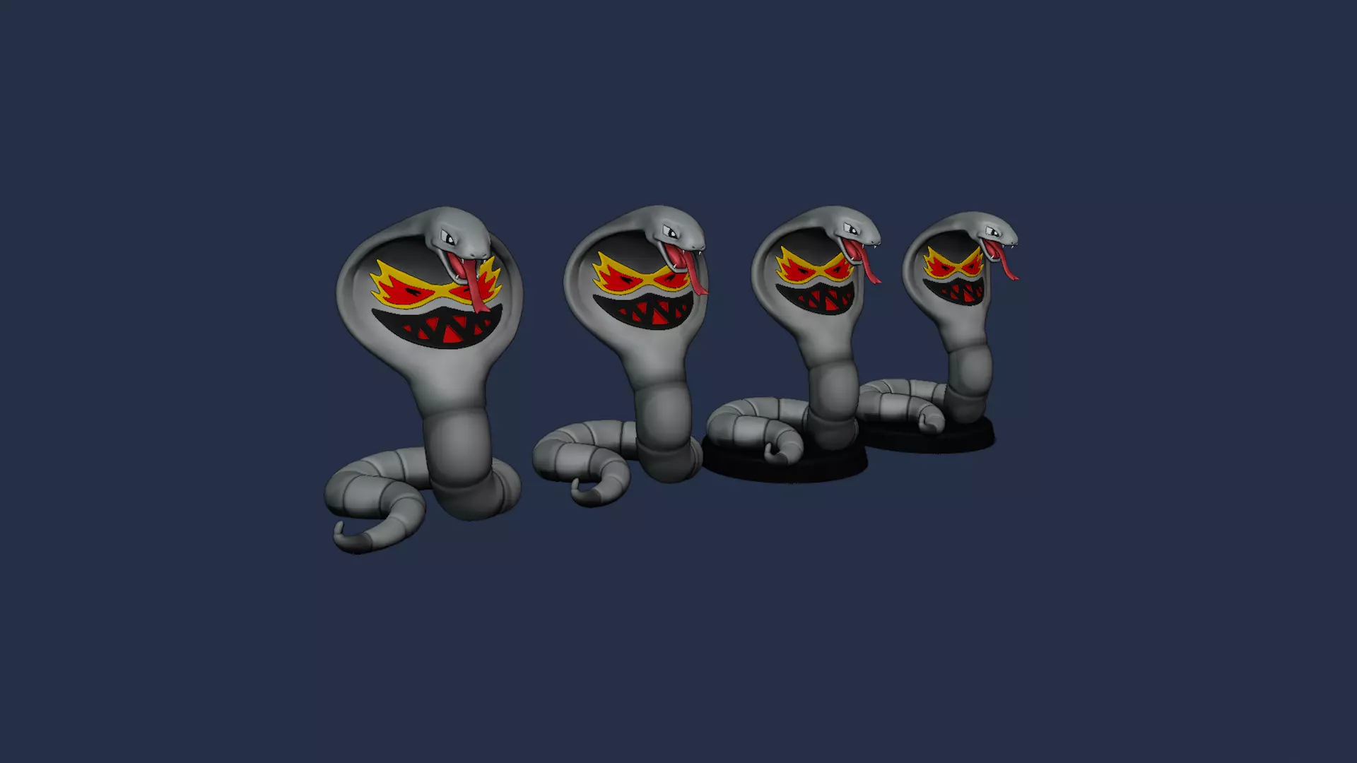 DARK ARBOK POKEMON AND CARD ARBOK 3D print model_0