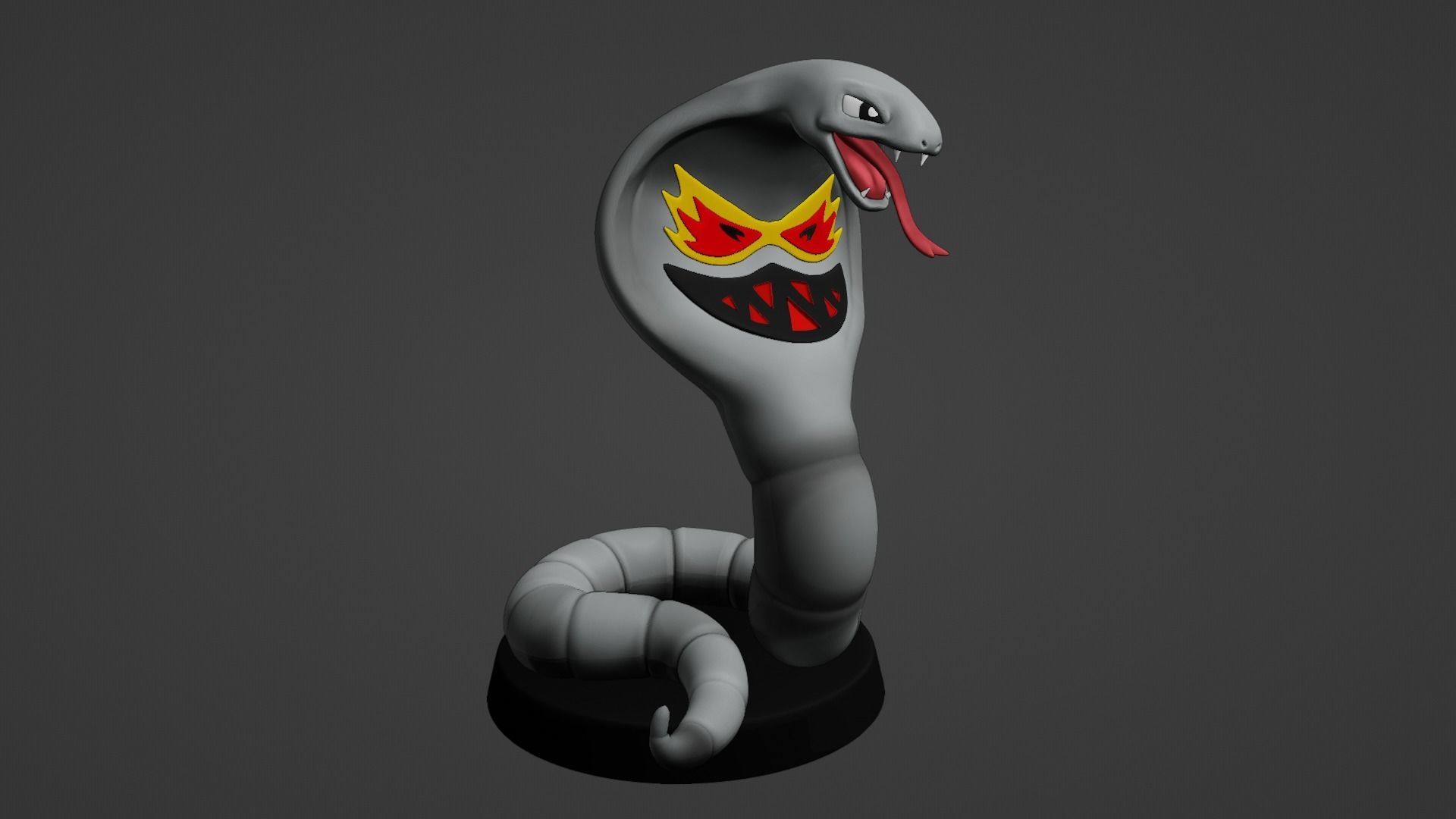 DARK ARBOK POKEMON AND CARD ARBOK 3D print model_9