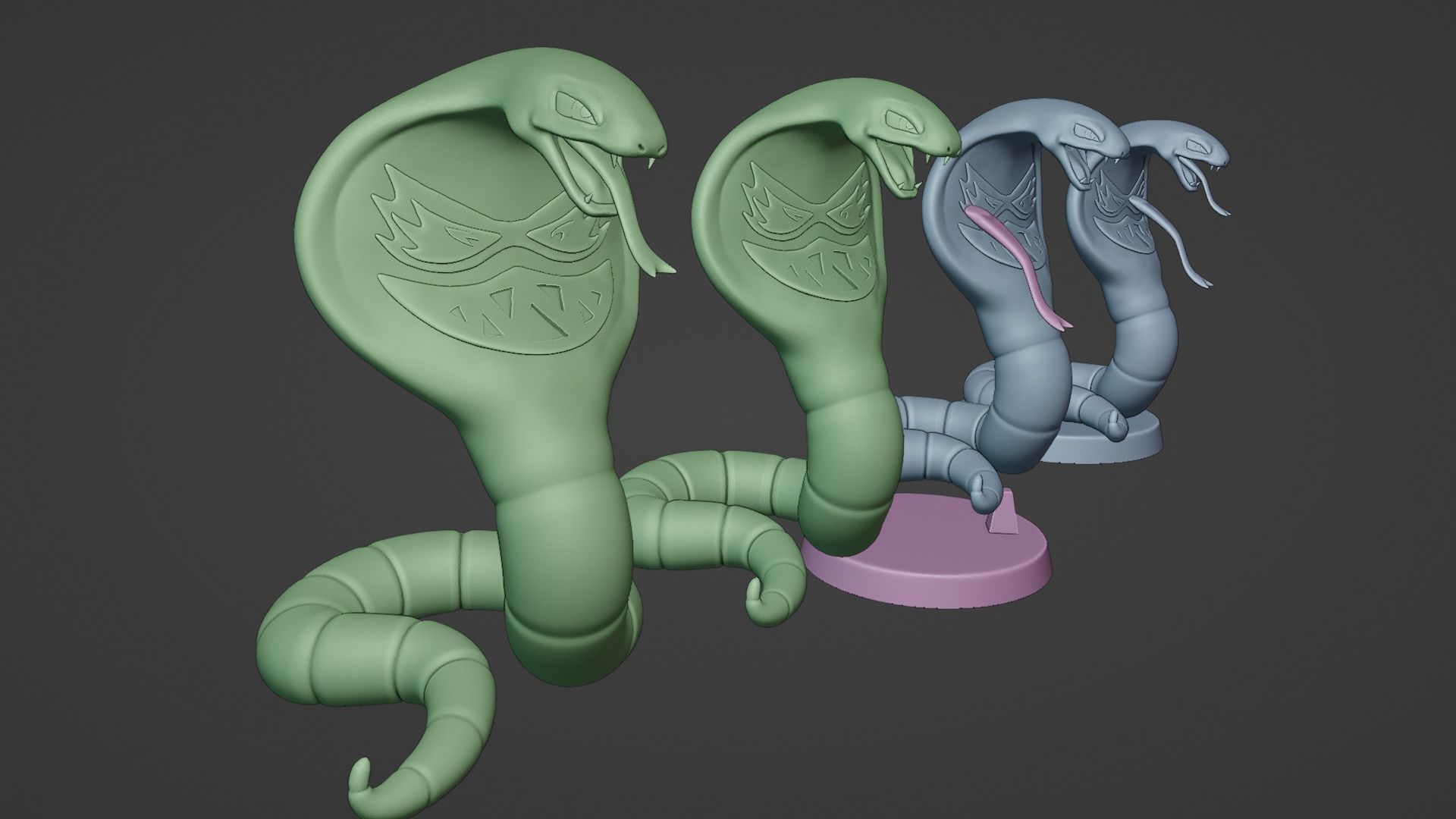 DARK ARBOK POKEMON AND CARD ARBOK 3D print model_1