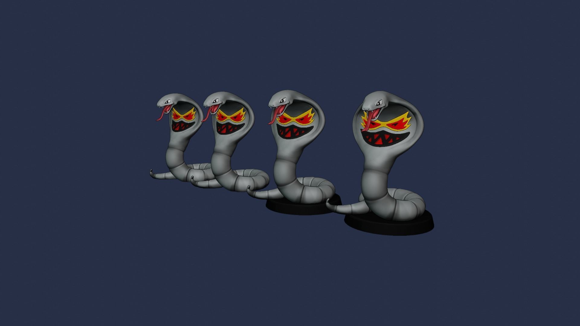 DARK ARBOK POKEMON AND CARD ARBOK 3D print model_10