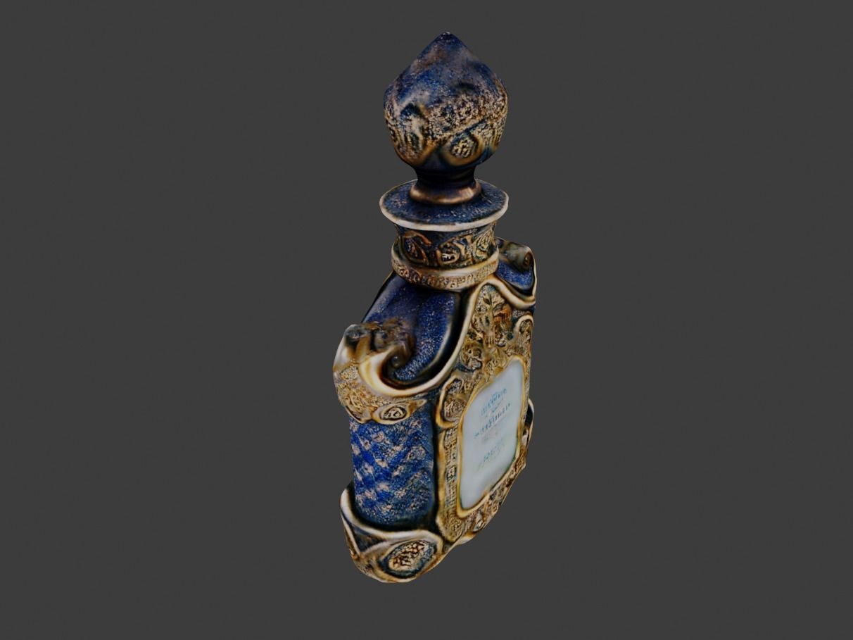 Realistic high quality Victorian Perfume Bottle - Perfume 3D model_9