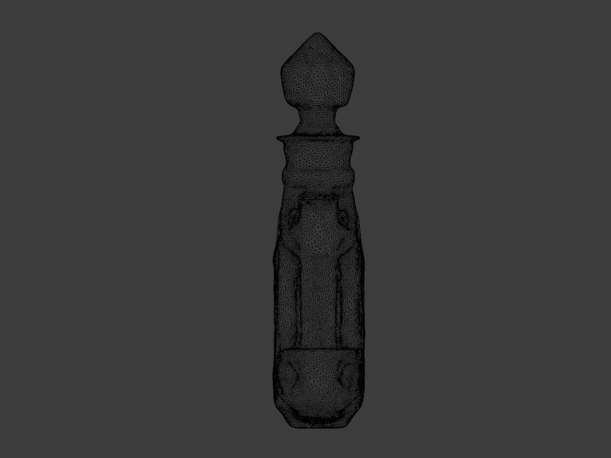 Realistic high quality Victorian Perfume Bottle - Perfume 3D model_3