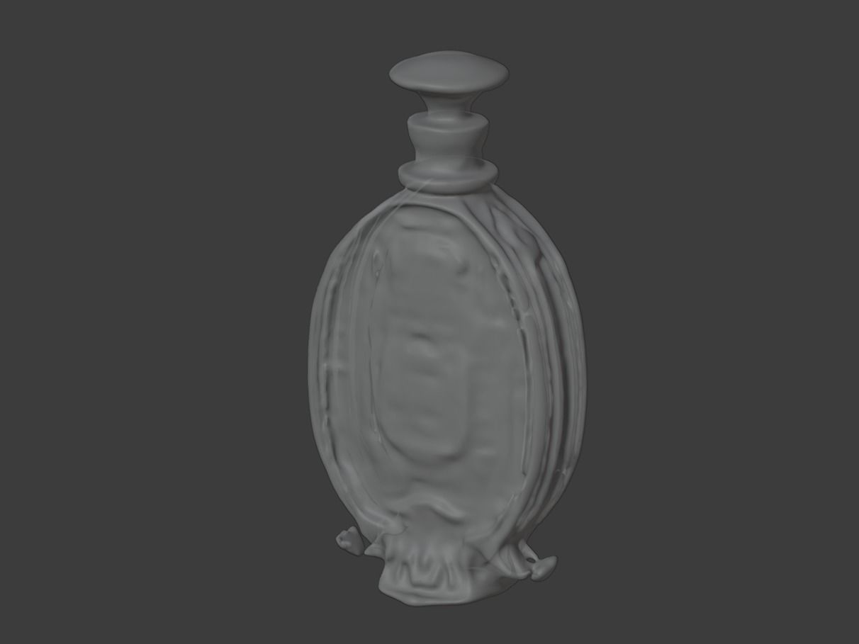 Realistic high quality Victorian Perfume Bottle - Perfume 3D model_5
