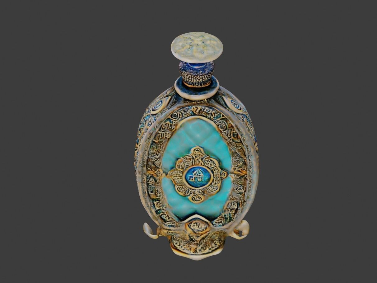 Realistic high quality Victorian Perfume Bottle - Perfume 3D model_8