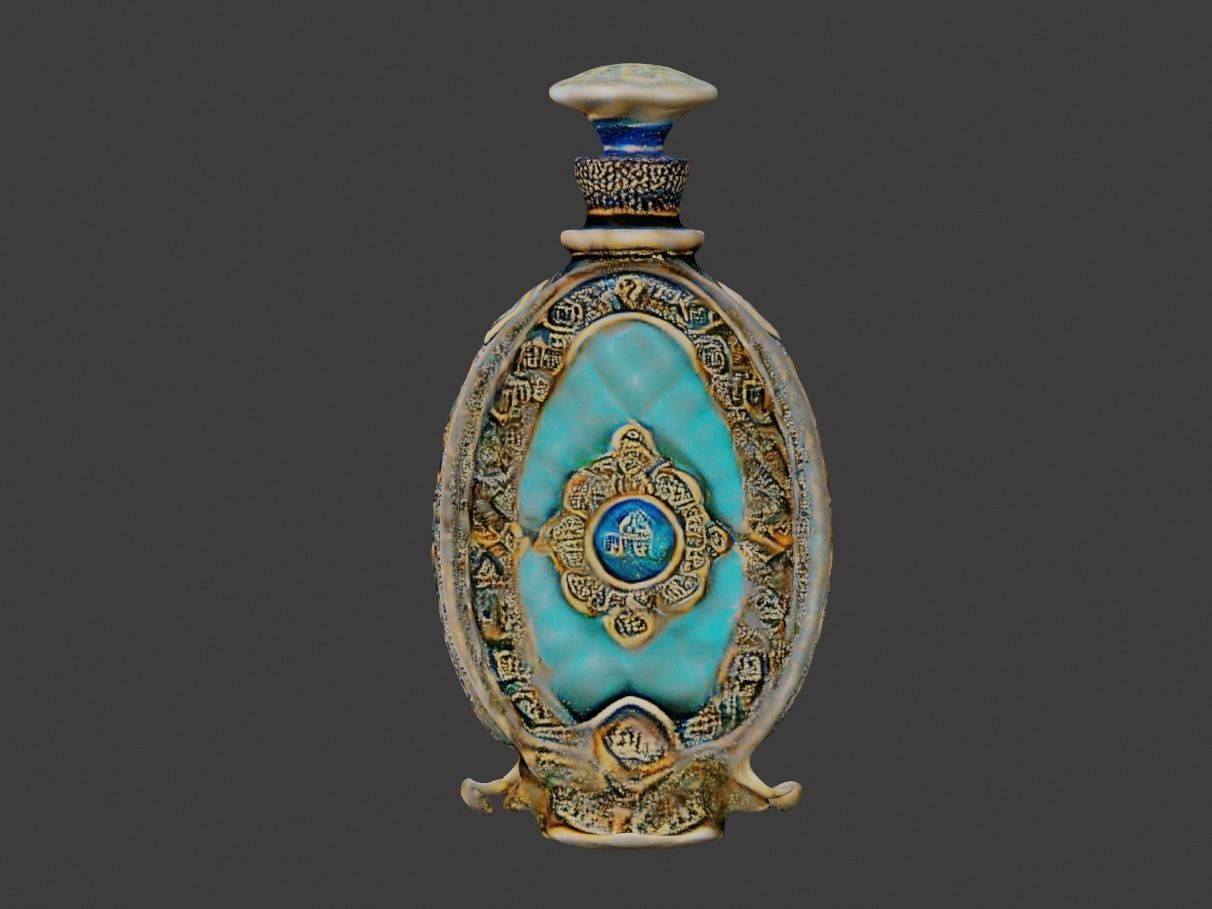Realistic high quality Victorian Perfume Bottle - Perfume 3D model_9