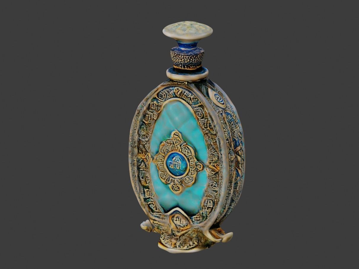 Realistic high quality Victorian Perfume Bottle - Perfume 3D model_13