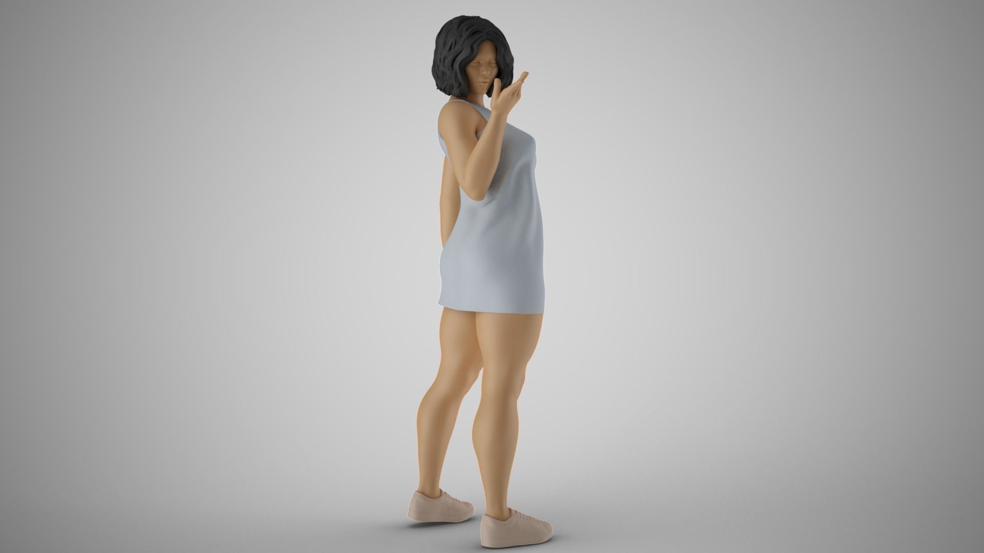 City Girl 3 3D print model_14