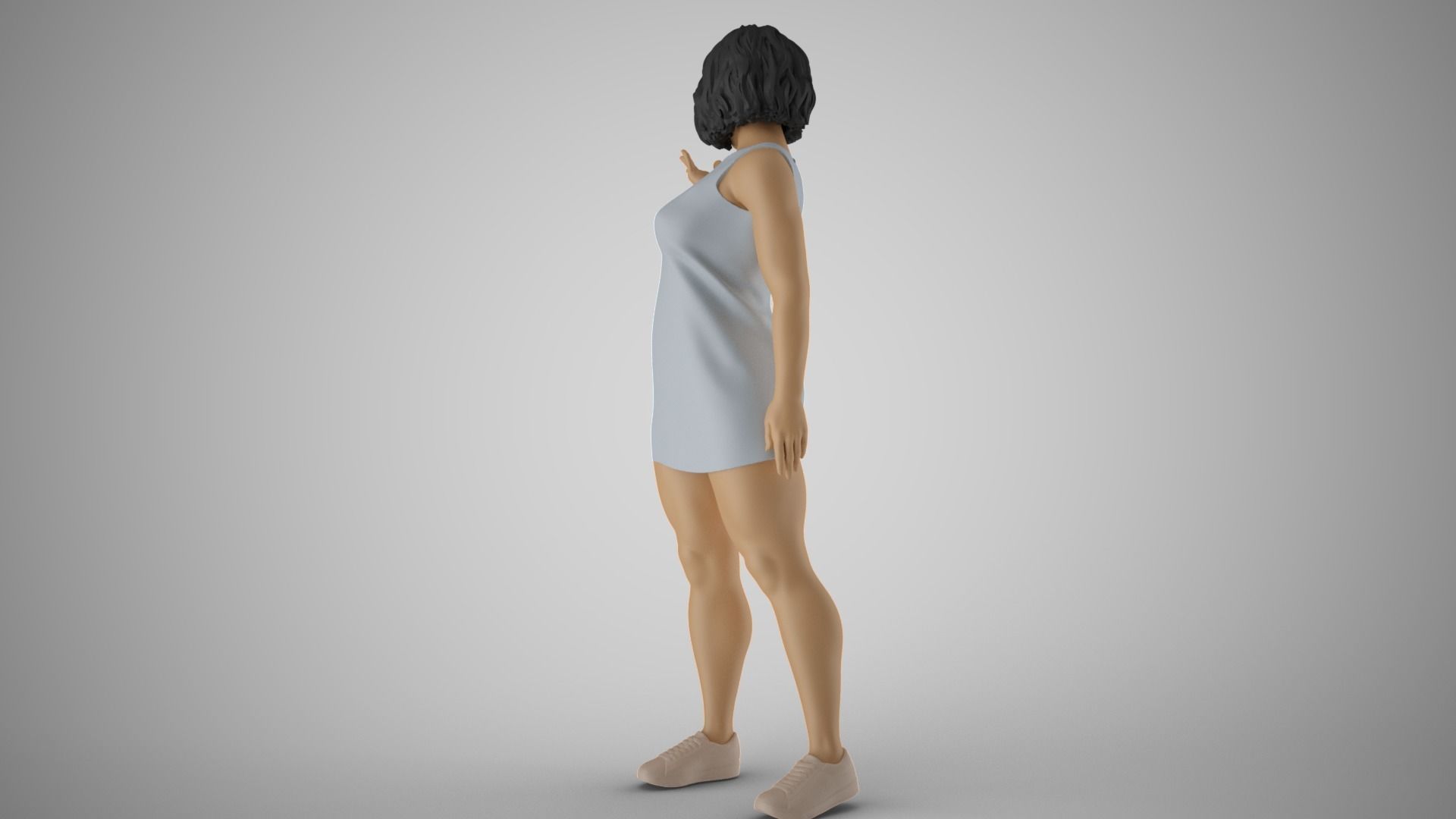 City Girl 3 3D print model_10