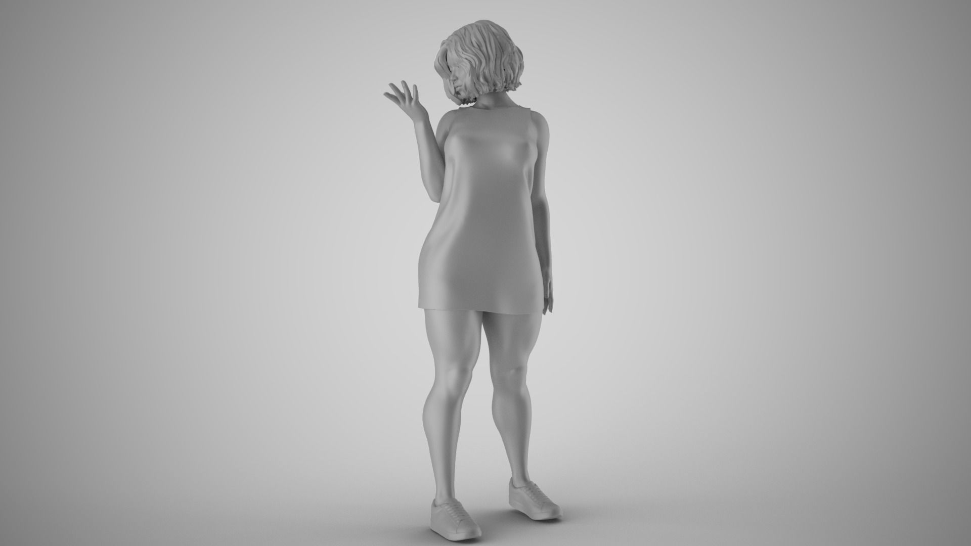City Girl 3 3D print model_19
