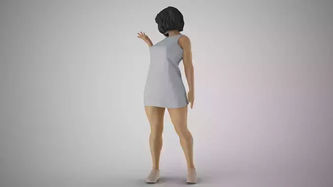 City Girl 3 3D print model