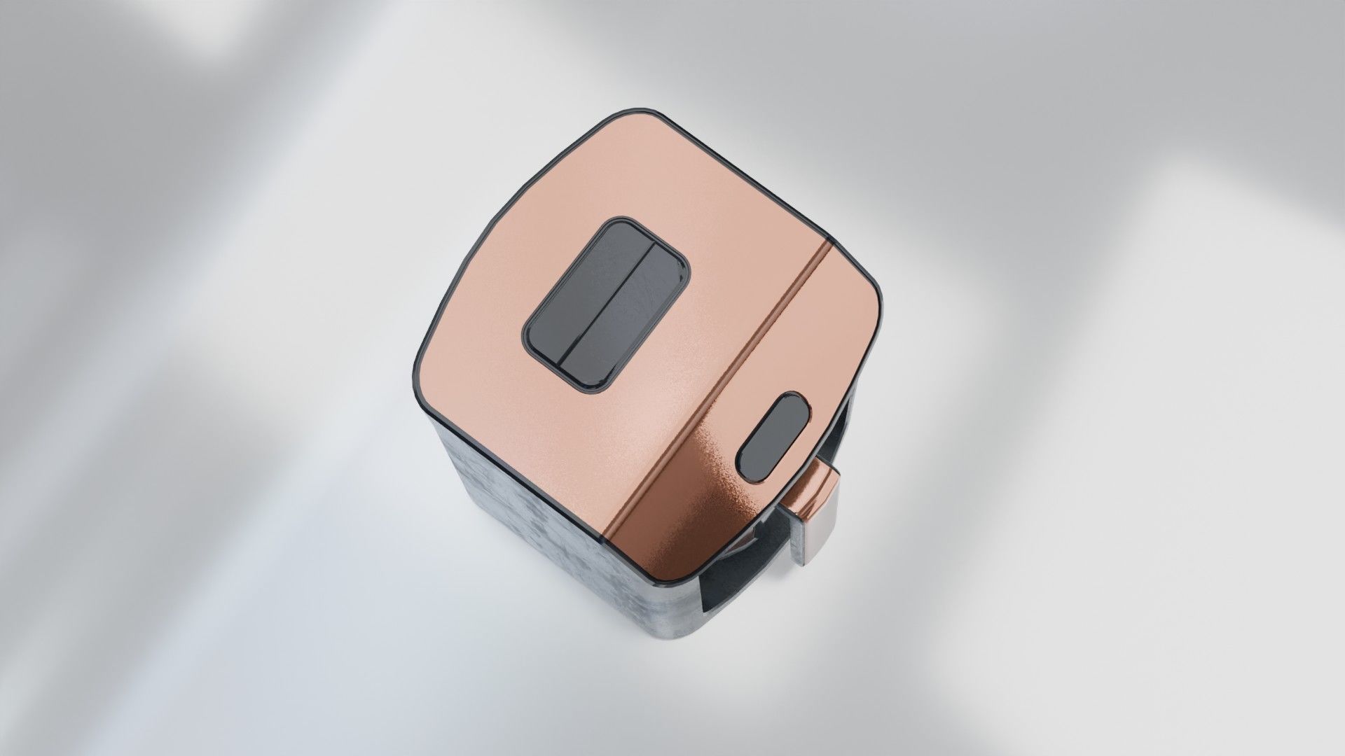 coffeemachine Low-poly 3D model_4