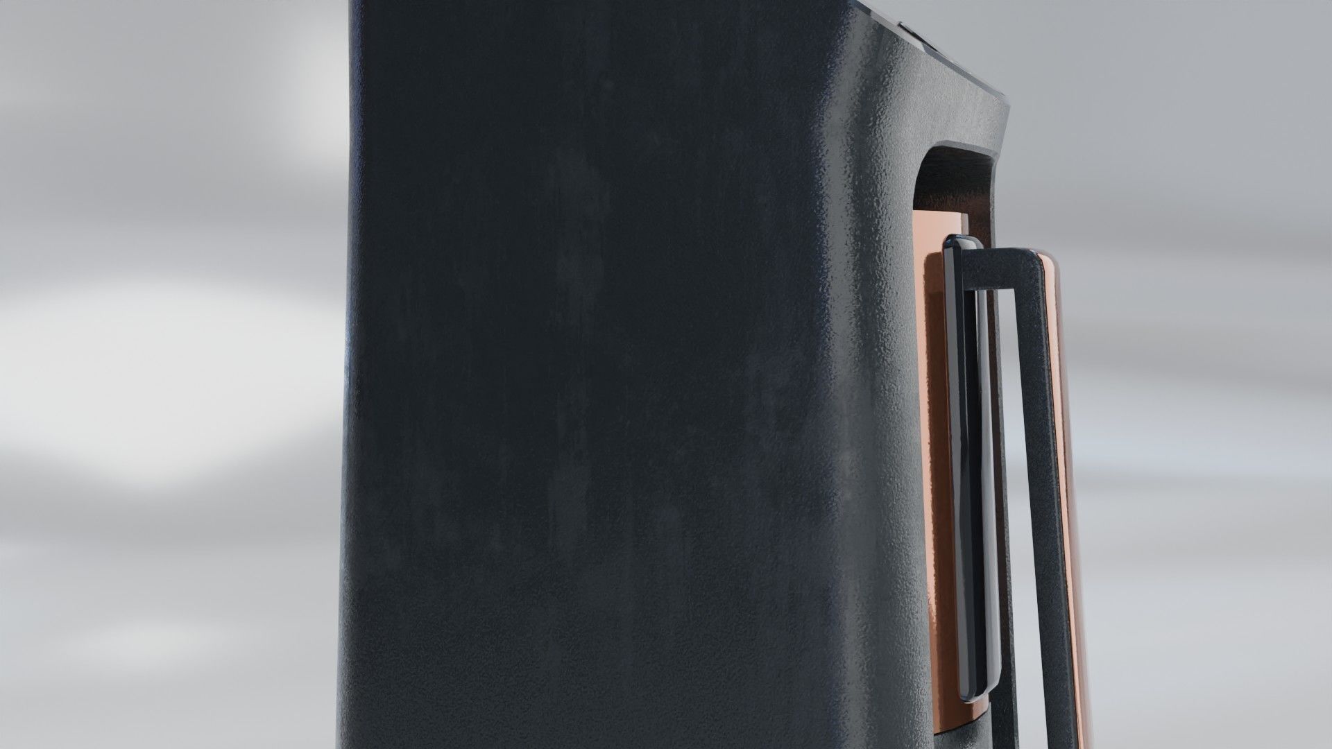 coffeemachine Low-poly 3D model_9