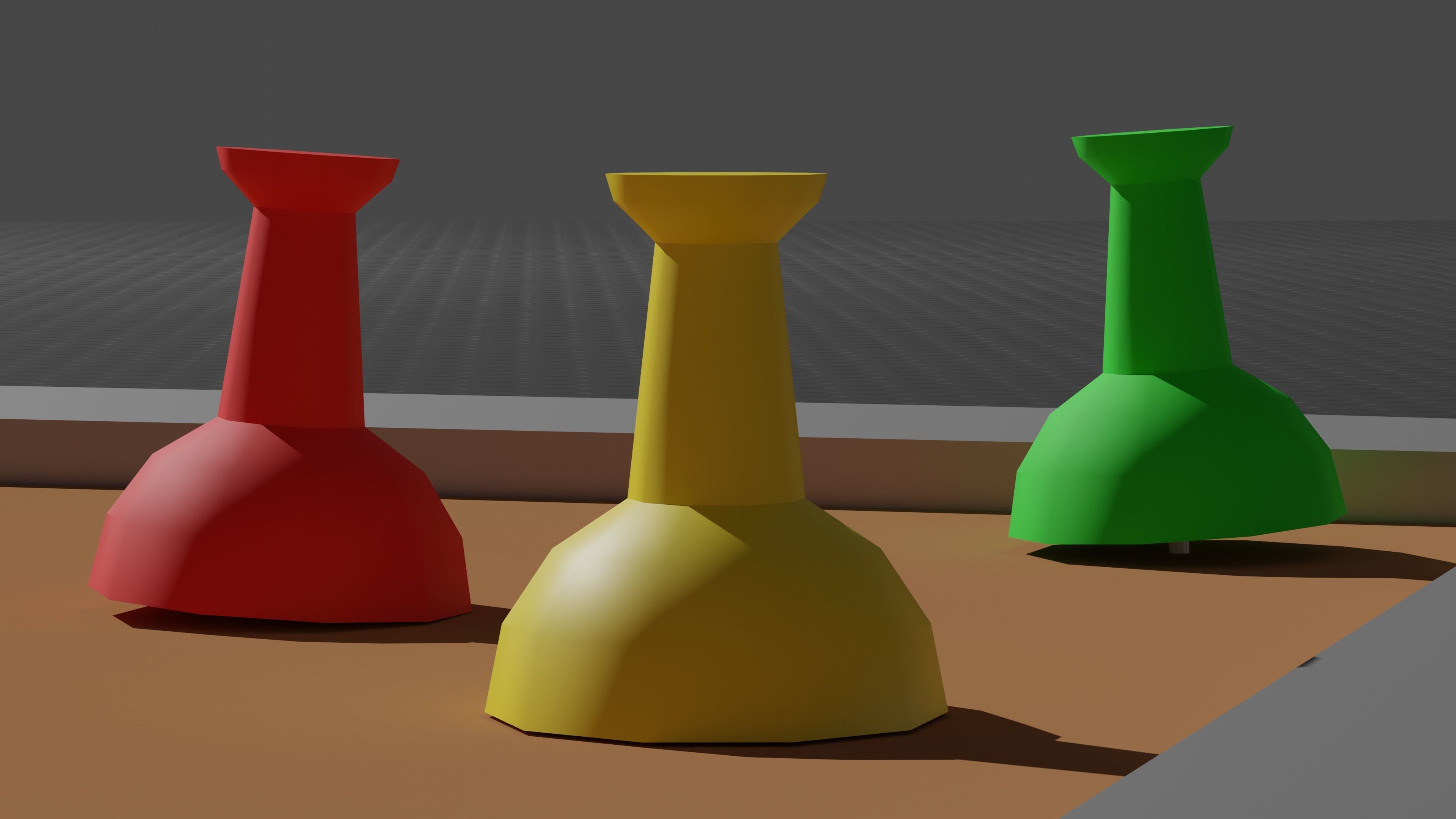 Low-Poly Office Desk Supplies Pack Low-poly 3D model_4