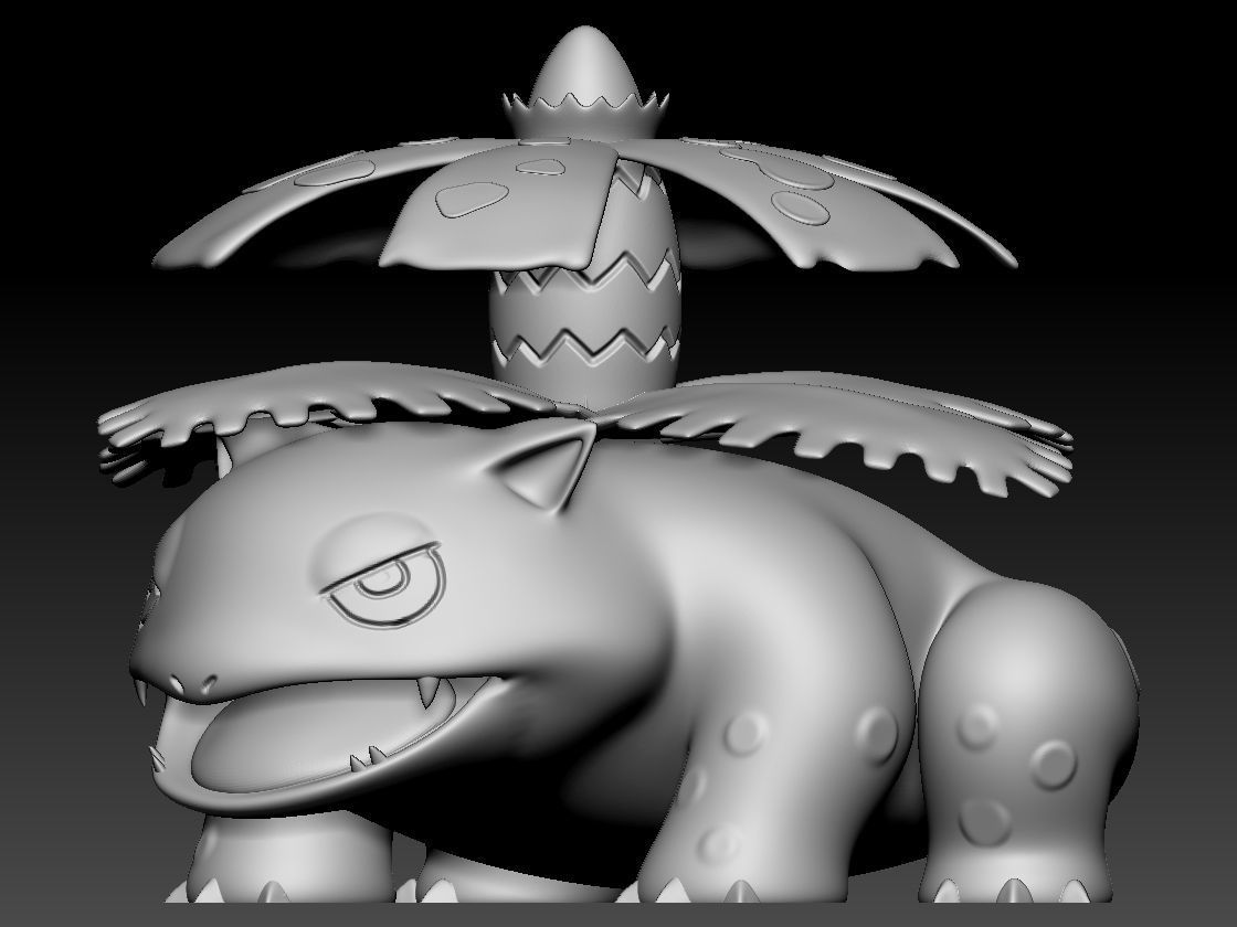 Venusaur 3D print model_4