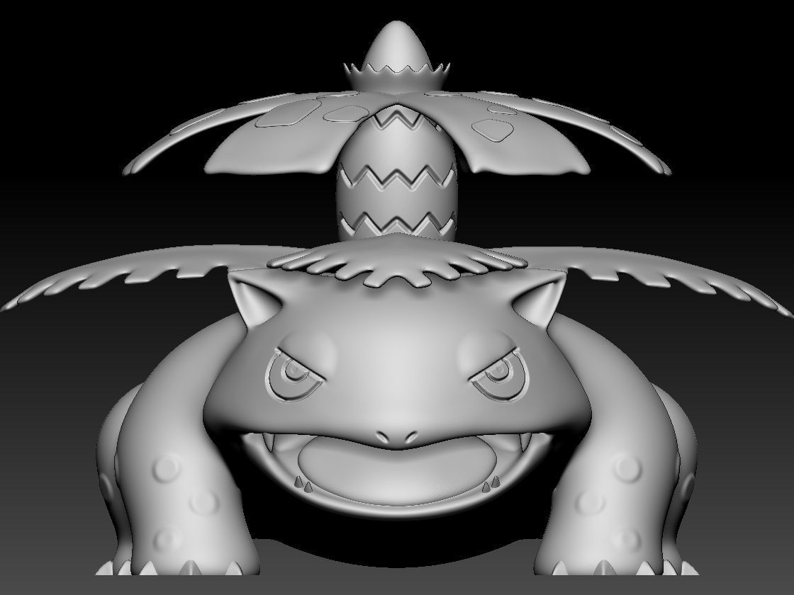 Venusaur 3D print model_2