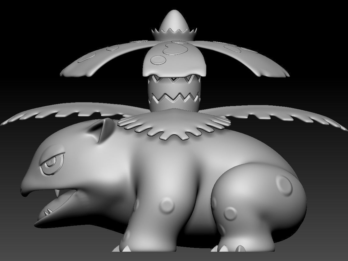 Venusaur 3D print model_6
