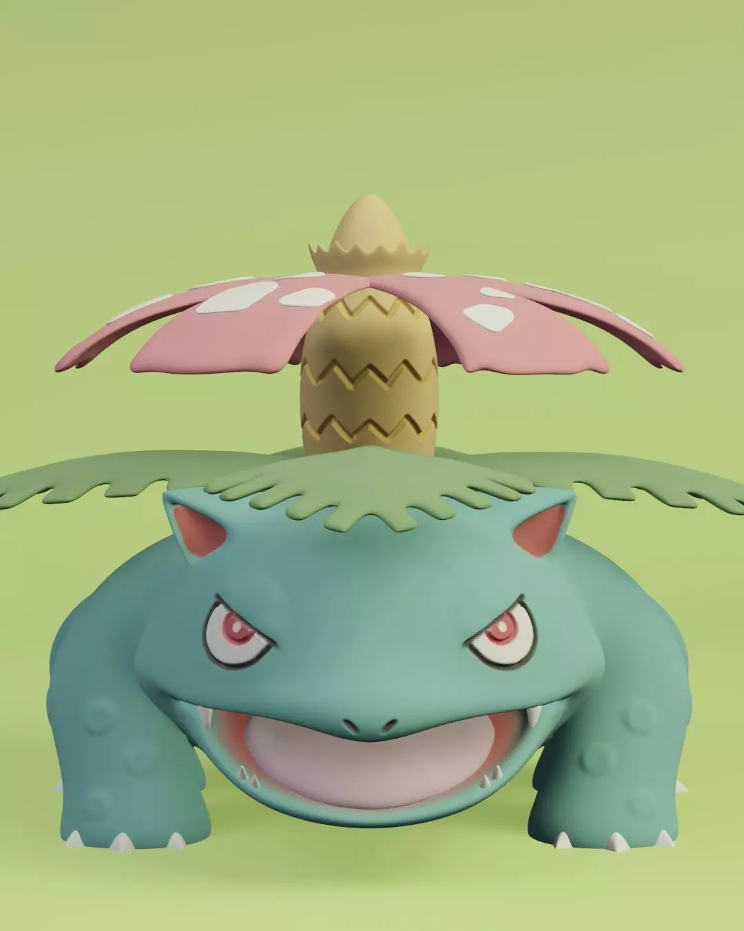 Venusaur 3D print model_0