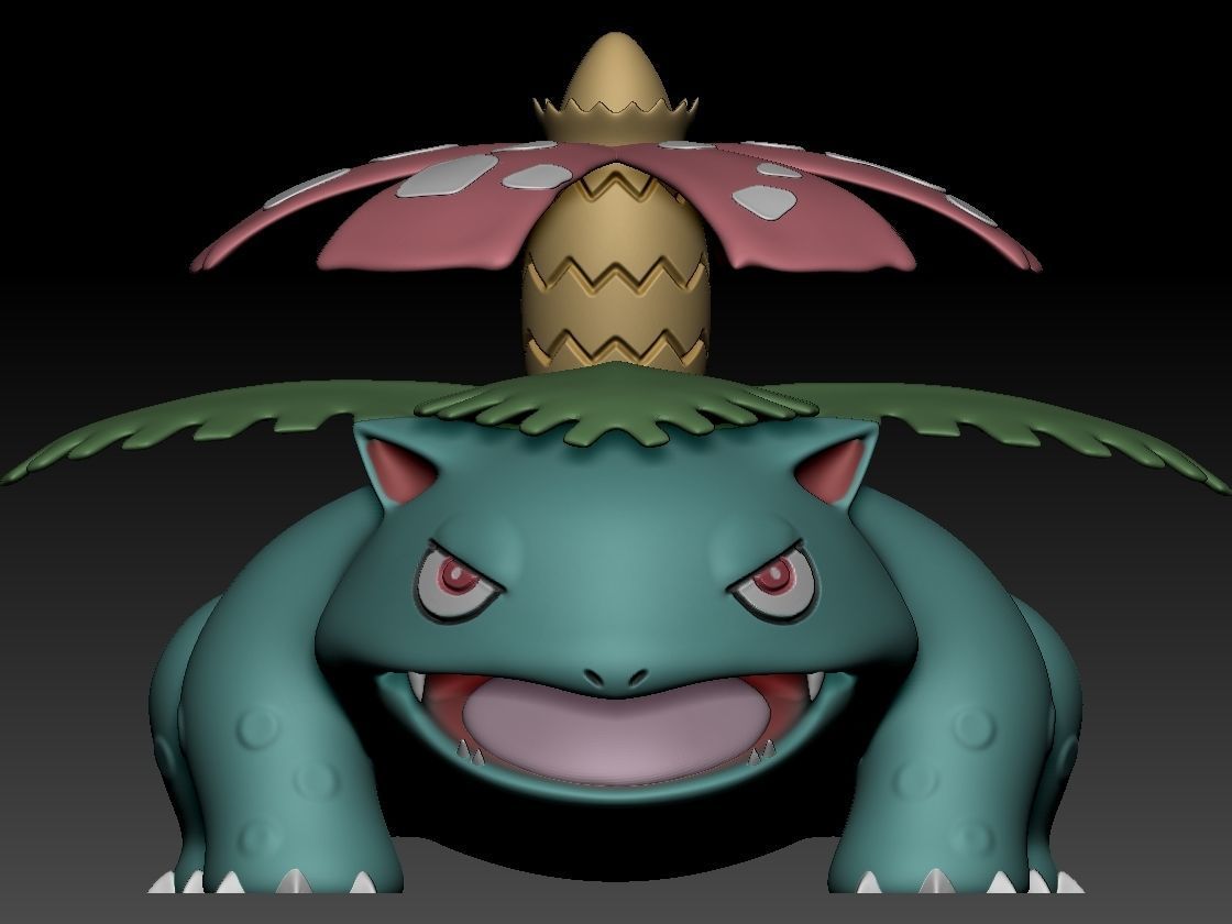 Bulbasaur Line Pack 3D print model_1