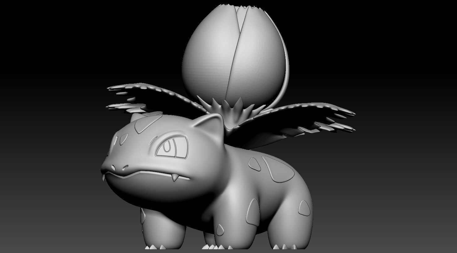 Bulbasaur Line Pack 3D print model_10