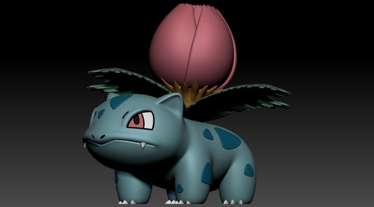 Bulbasaur Line Pack 3D print model_9