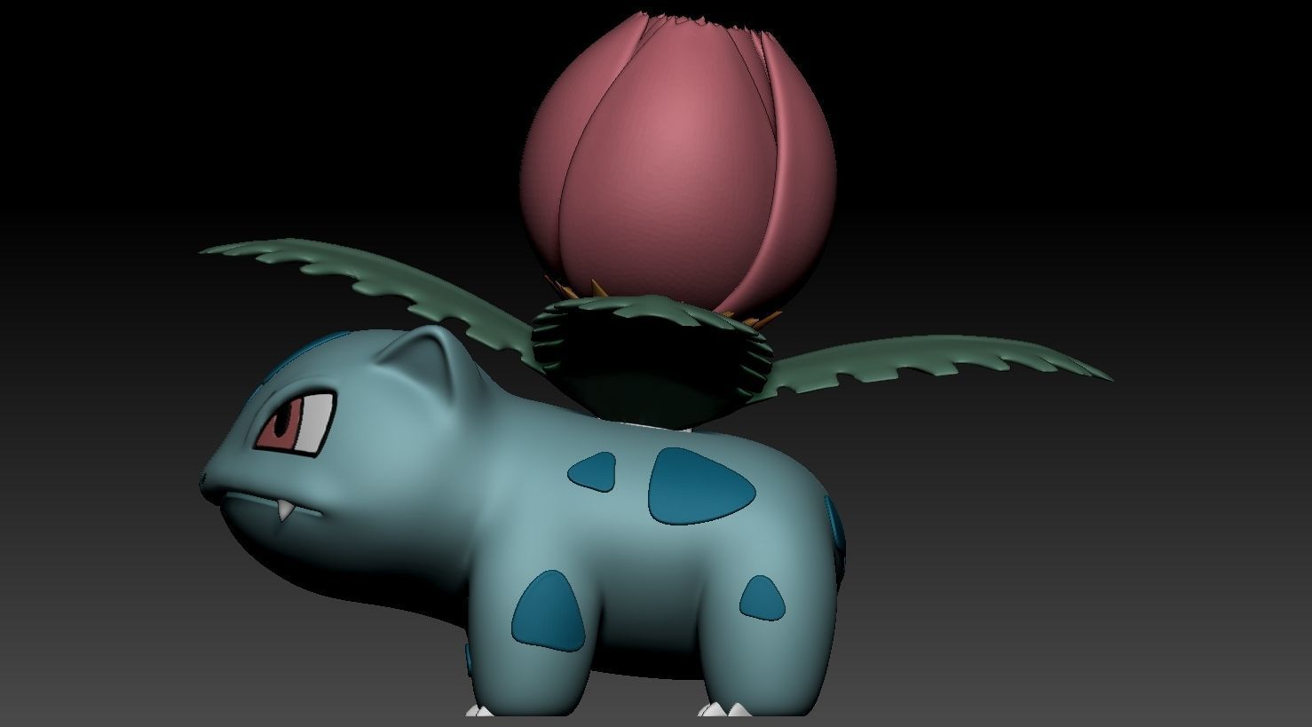 Bulbasaur Line Pack 3D print model_11