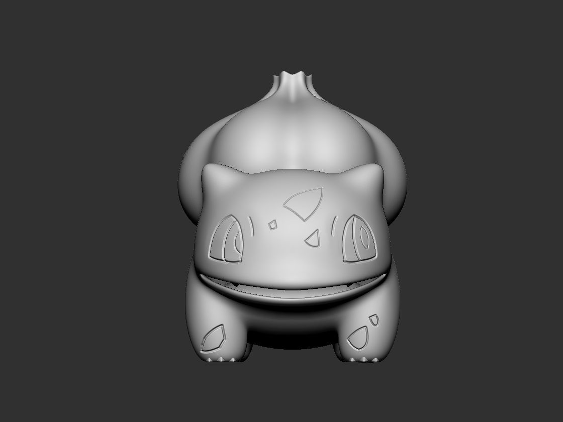 Bulbasaur Line Pack 3D print model_16