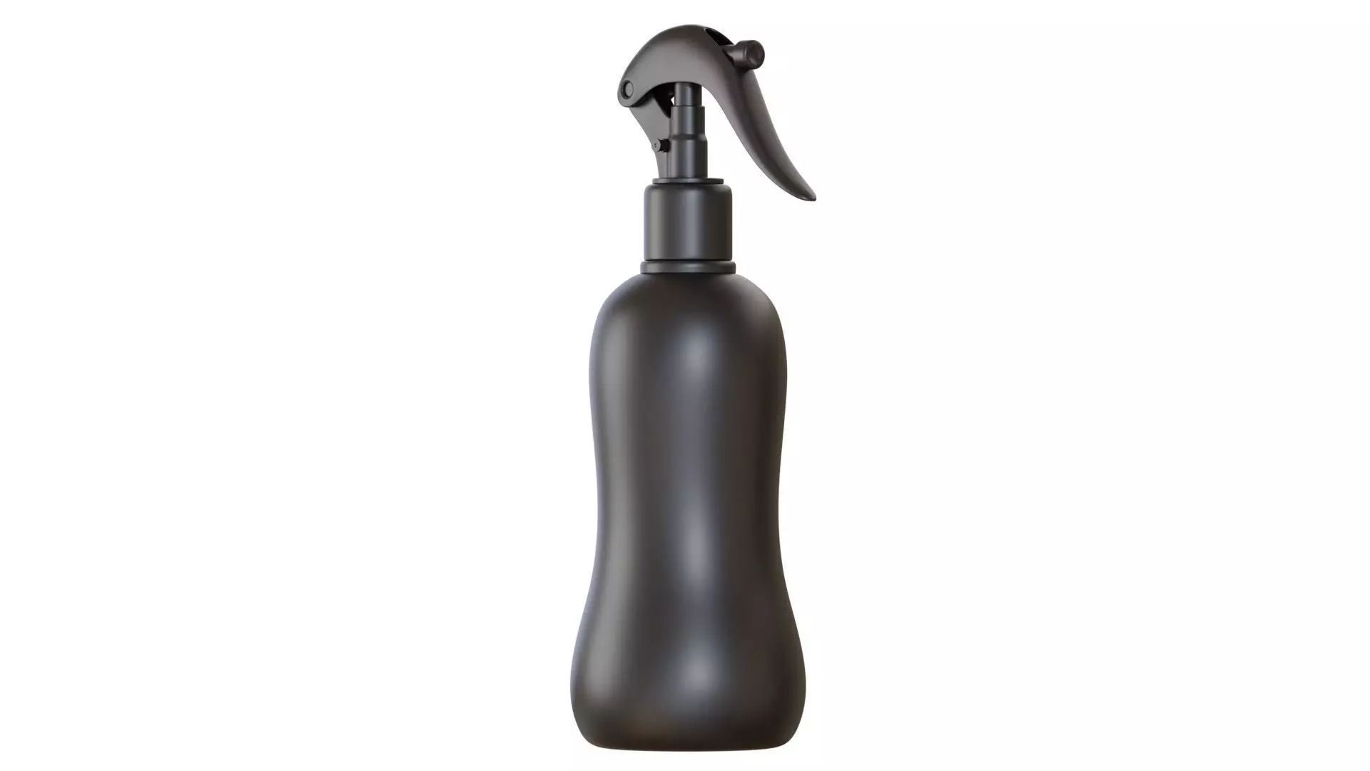 Black Spray Bottle 04 3D model_0