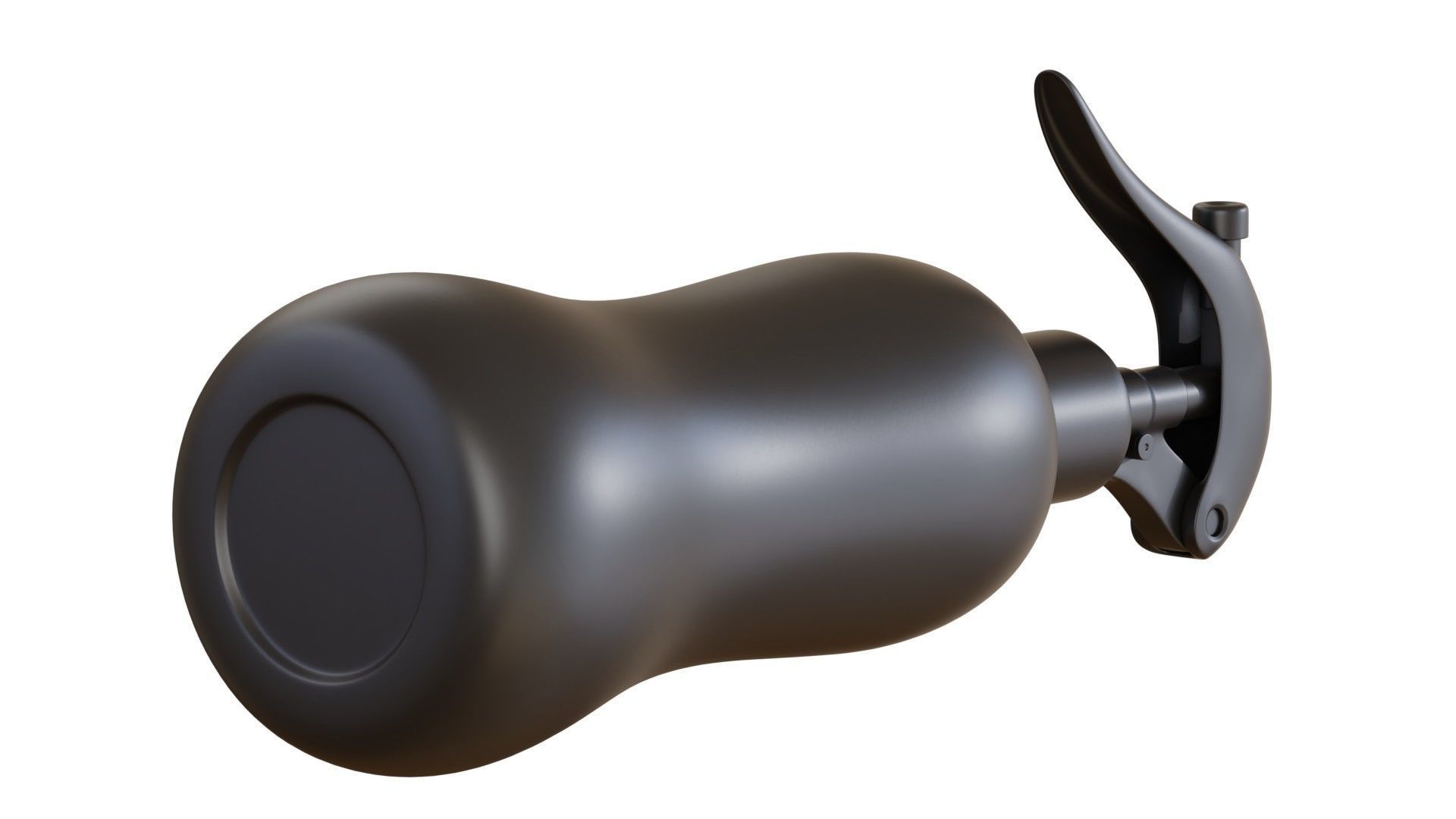 Black Spray Bottle 04 3D model_10