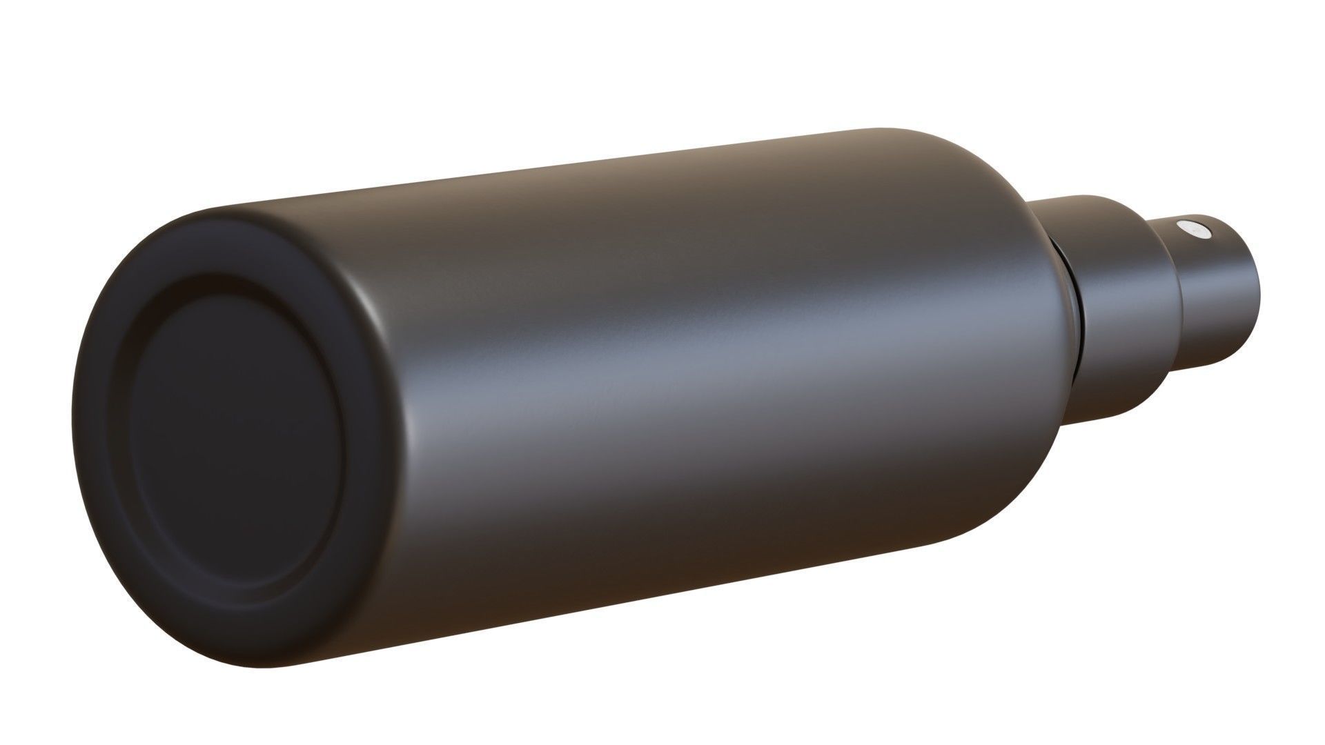Black Spray Bottle 05 3D model_5