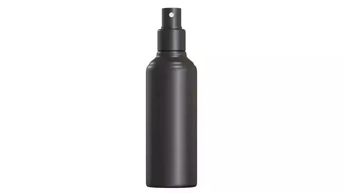 Black Spray Bottle 05 3D model