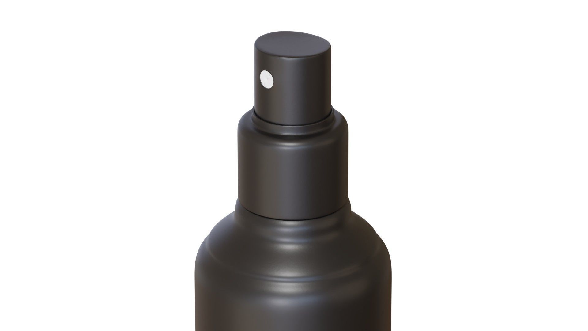 Black Spray Bottle 05 3D model_4