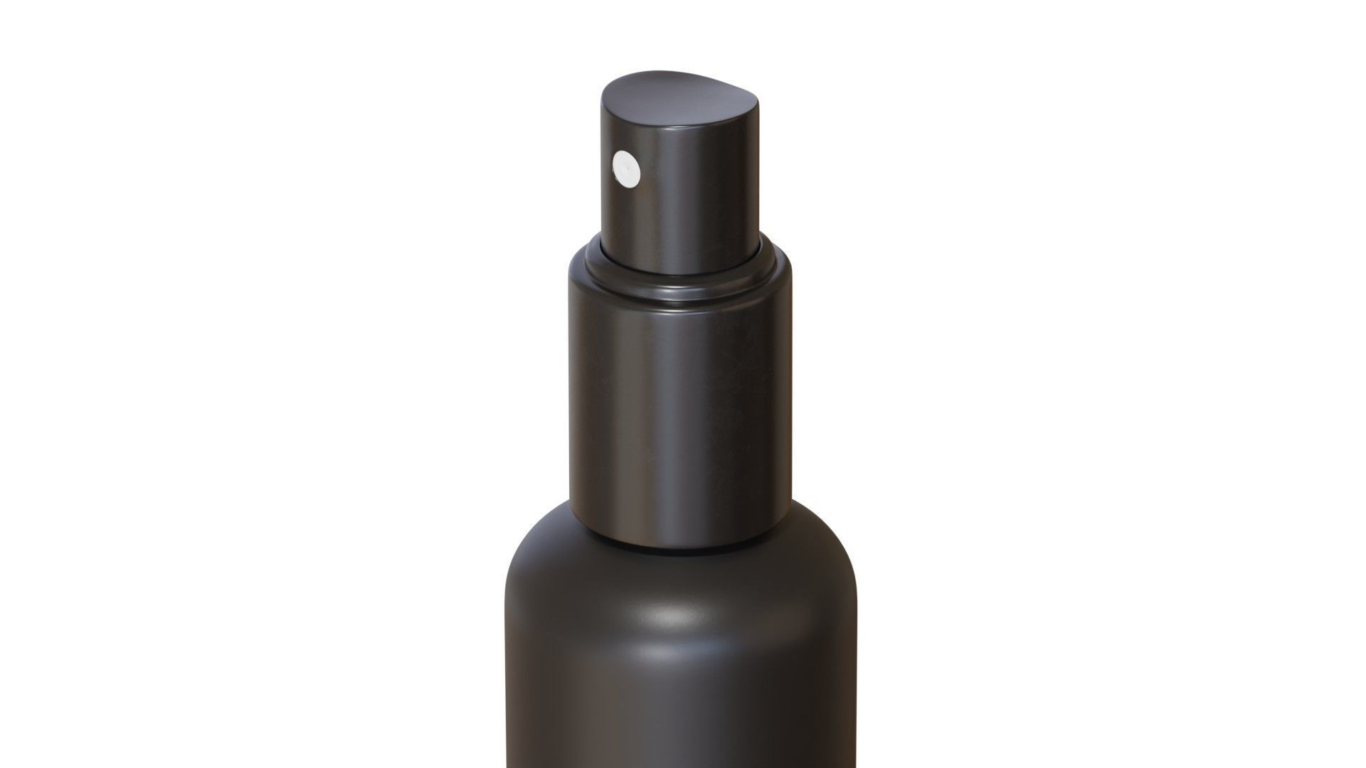 Black Spray Bottle 06 3D model_4