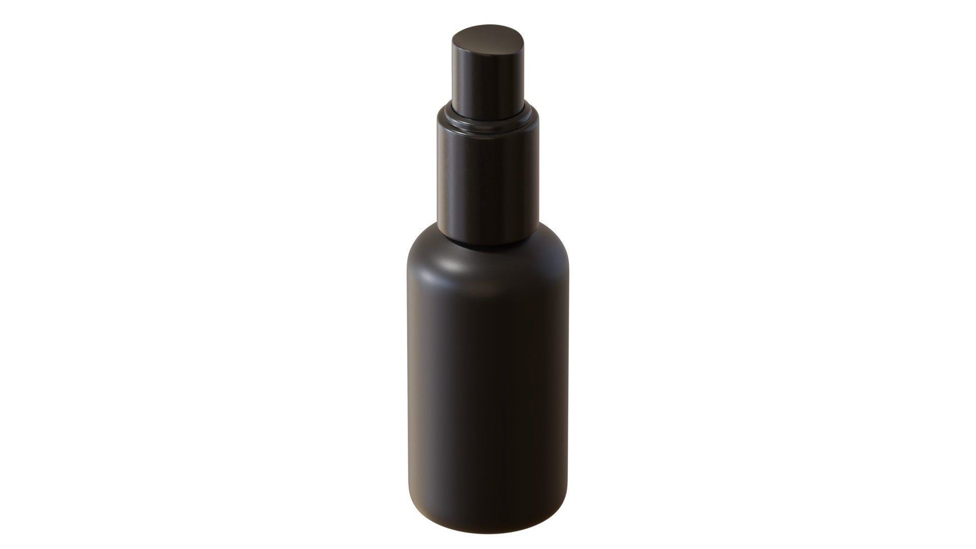 Black Spray Bottle 06 3D model_3