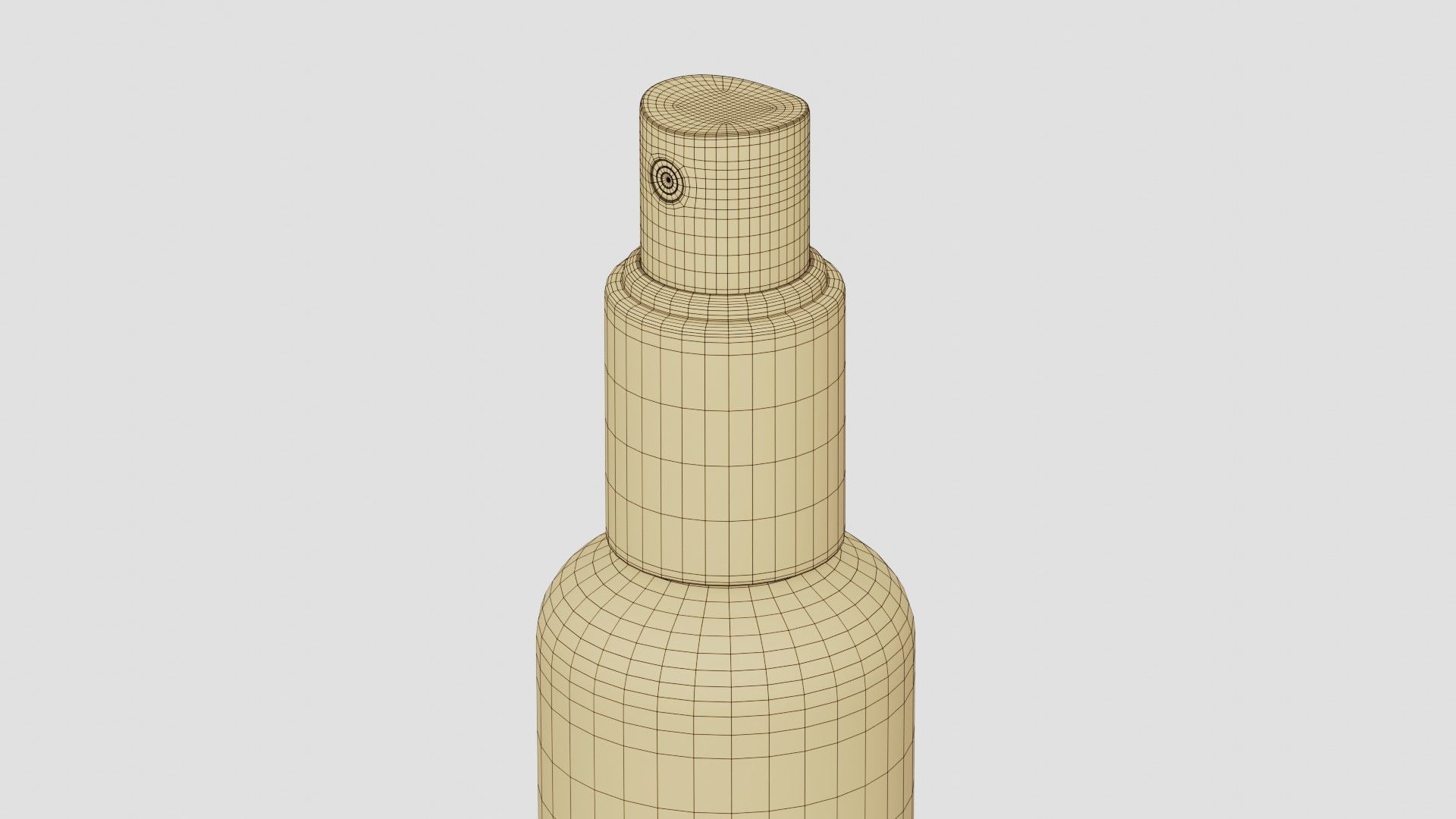Black Spray Bottle 06 3D model_10