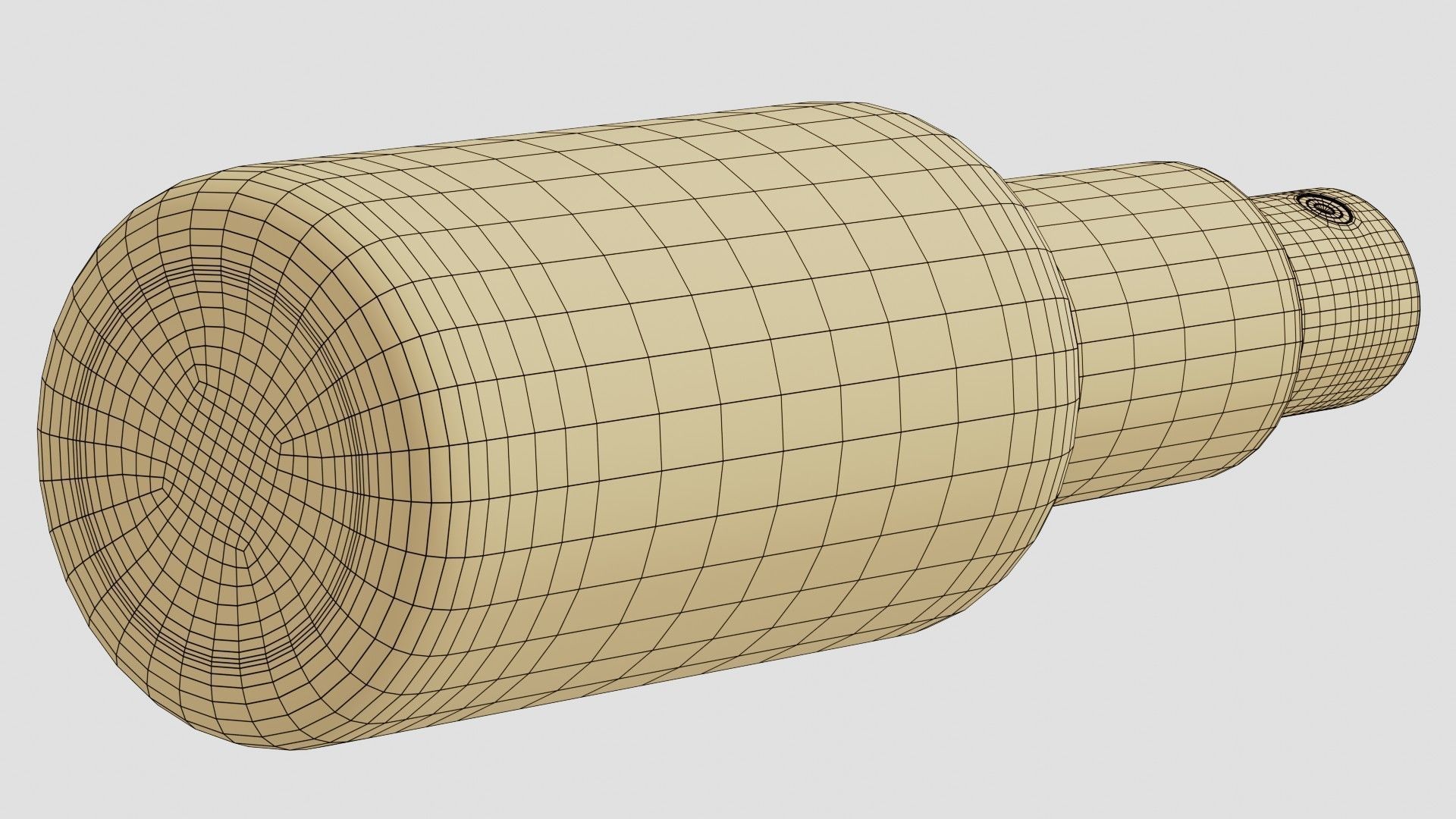 Black Spray Bottle 06 3D model_11