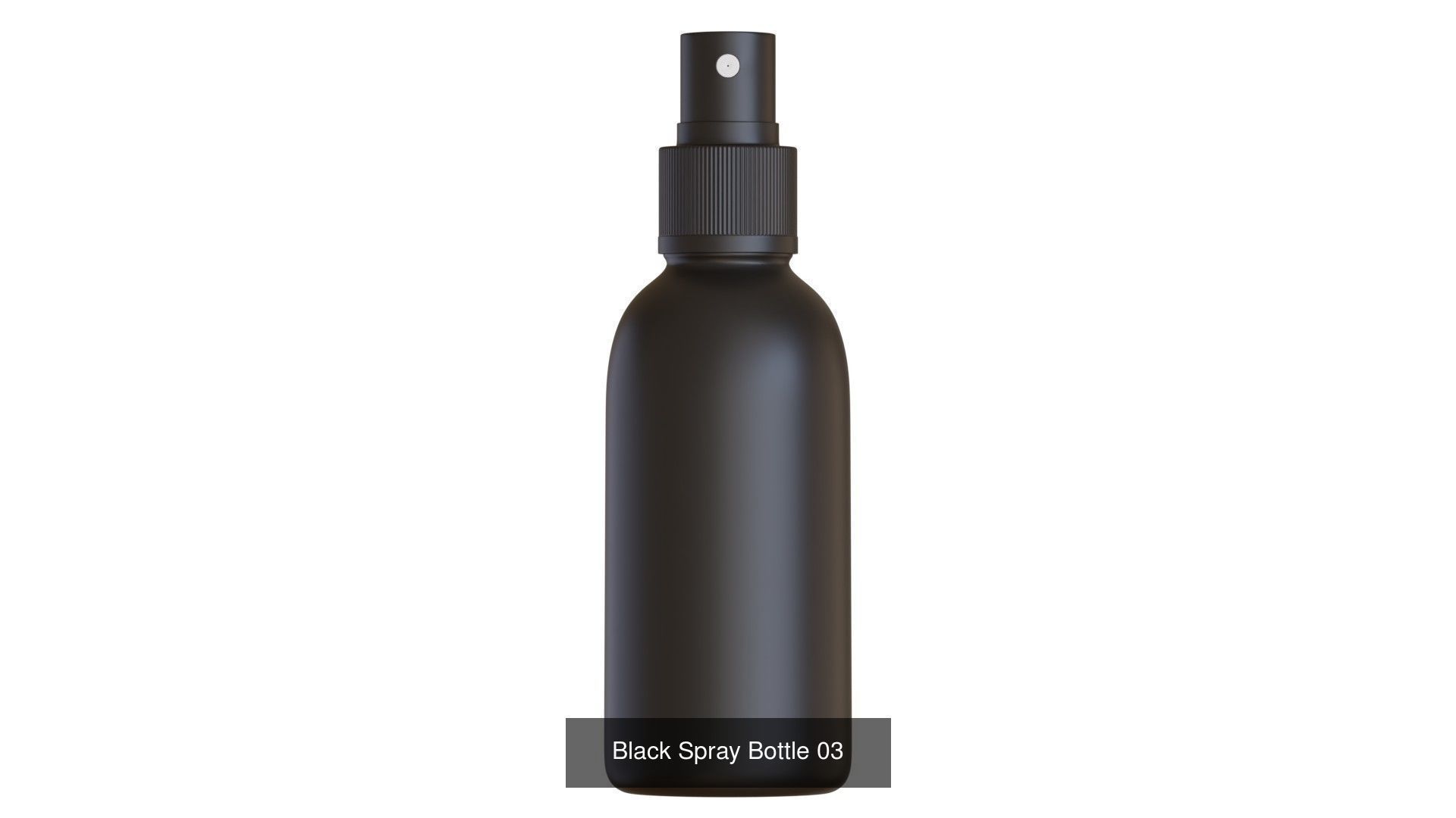 Black Spray Bottles 3D Model Collection_3